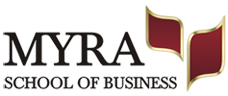 MYRA School of Business Logo